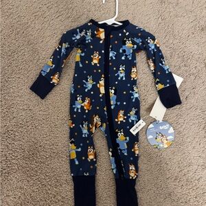 Kids One Piece Pajama - Navy